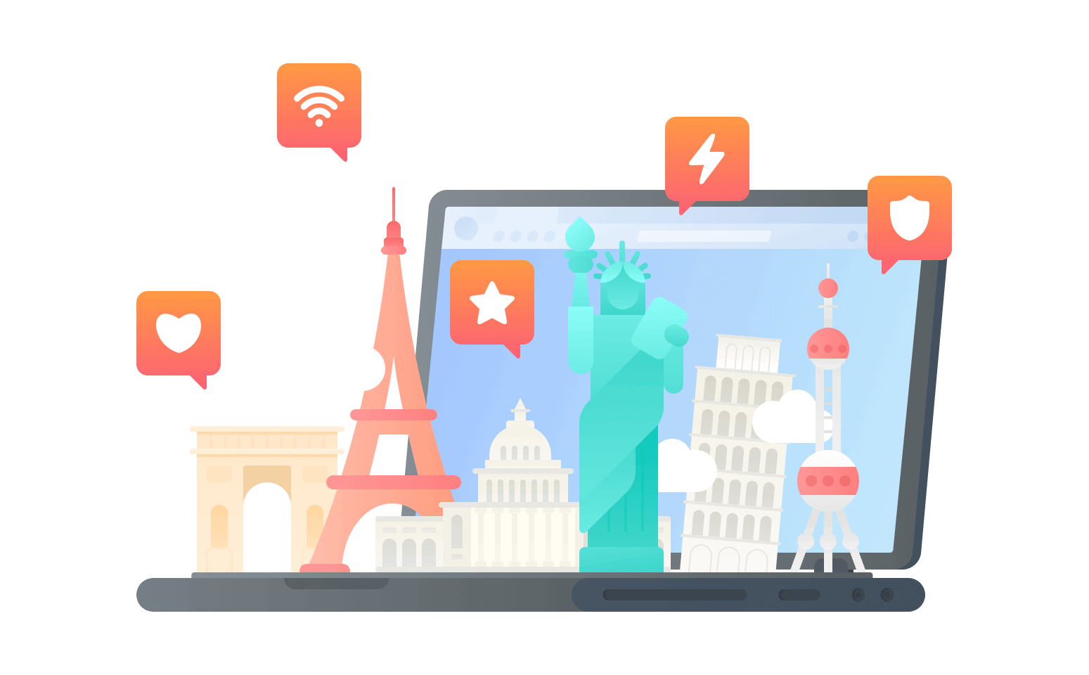 回国VPN - 快返回国